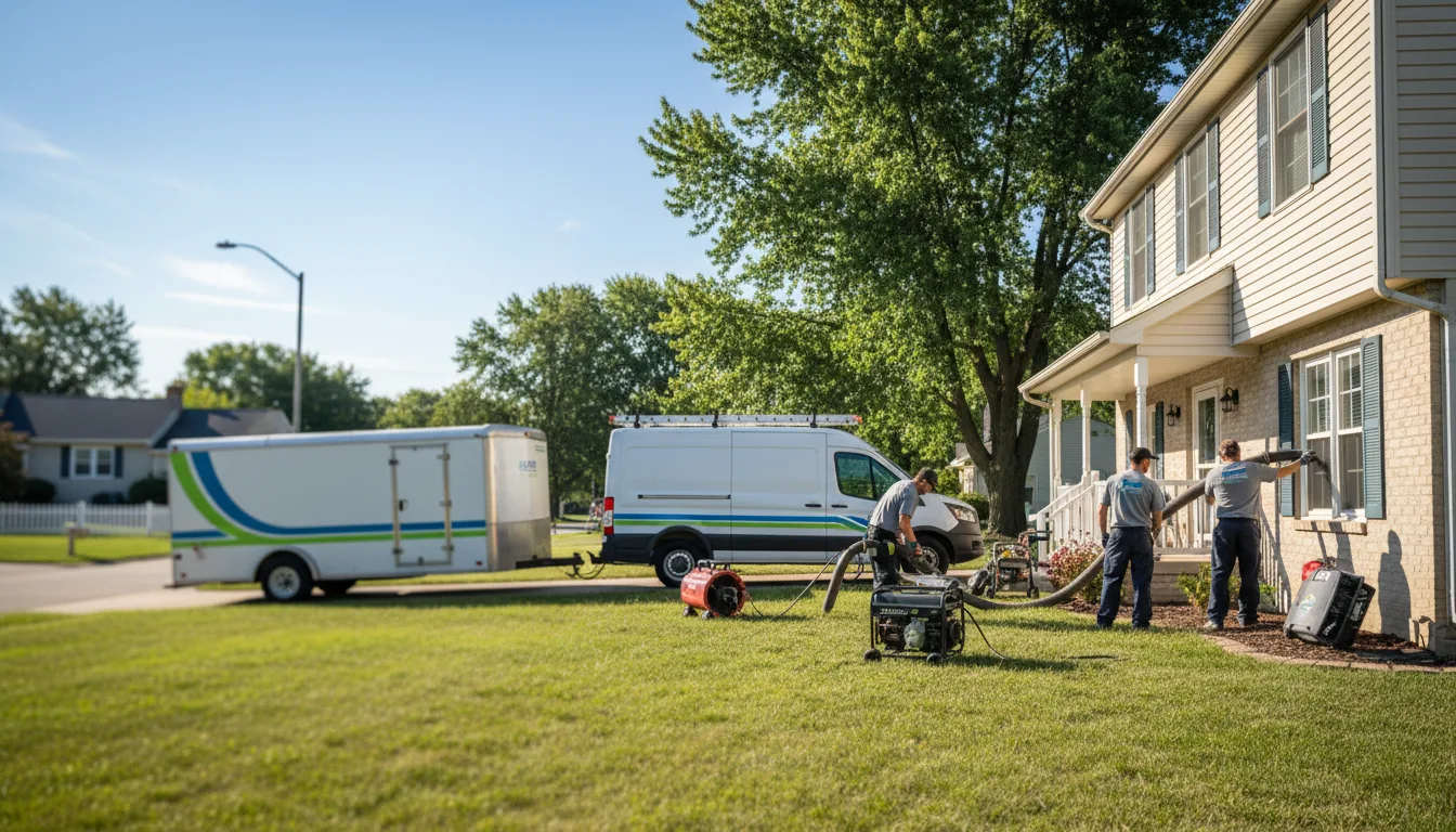 Flooded Basement Restoration And Cleanup With Repair in Haigler, NE near me